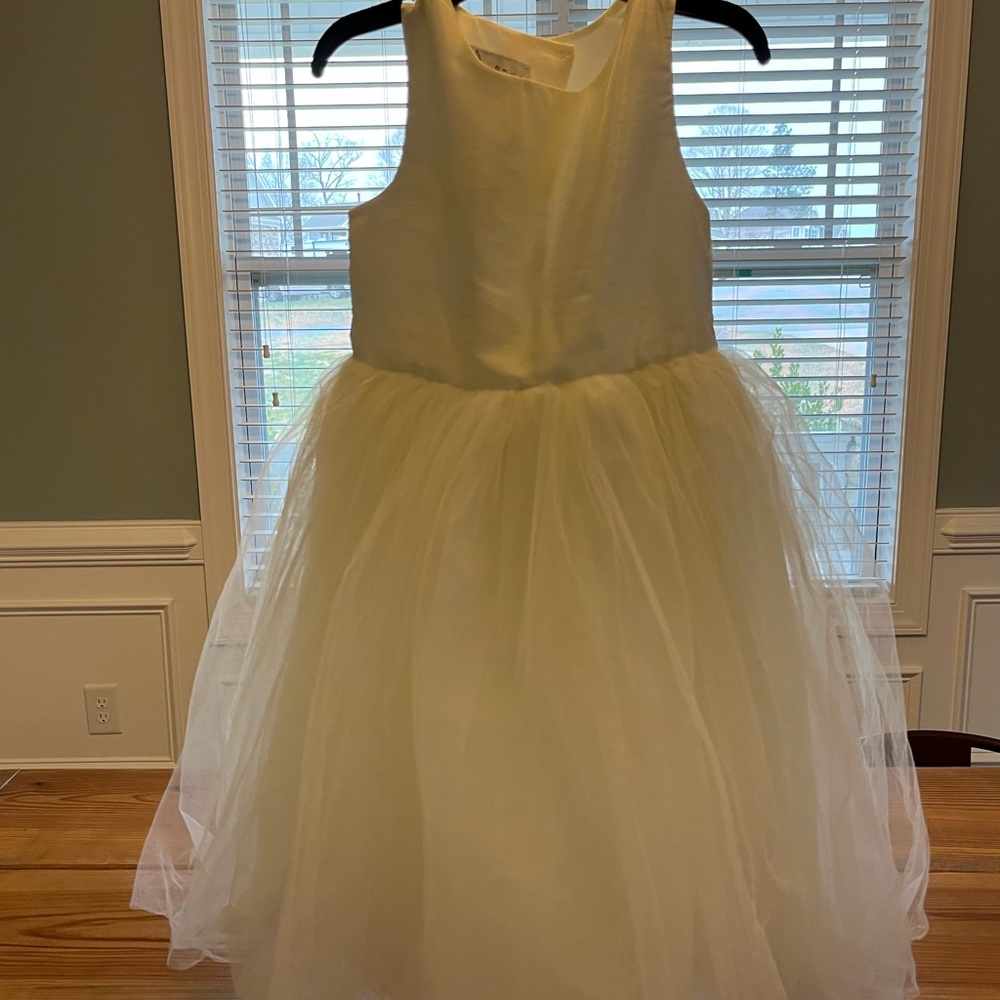 Ivory Size 6 Flower Girl Dress